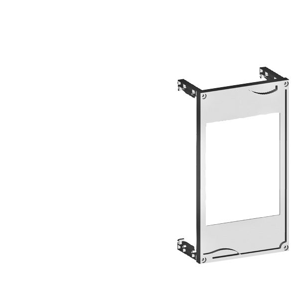 ALPHA 400/630 assembly kit H=450 W=250 1x 3NP4275/3NP4276 on busbar image 1