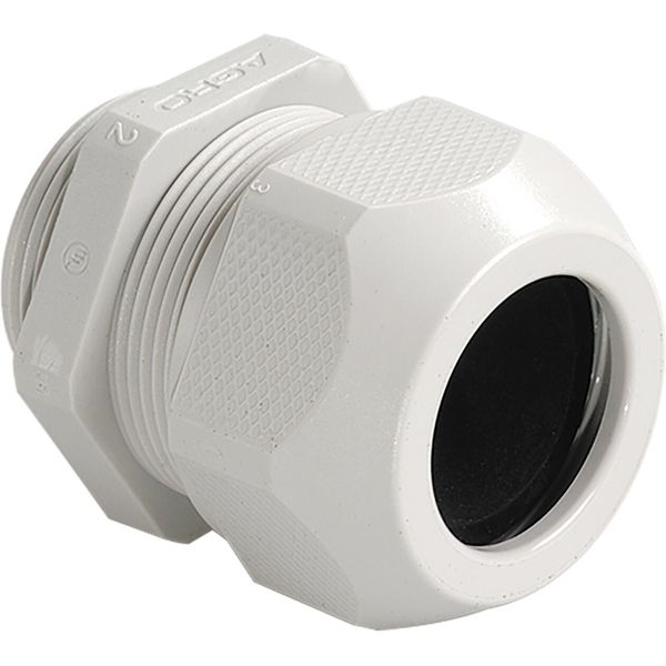 Cable gland Syntec synthetic NPT 3/8 grey cable Ø3.0-8.0mm (UL 8.0-8.0mm) image 1