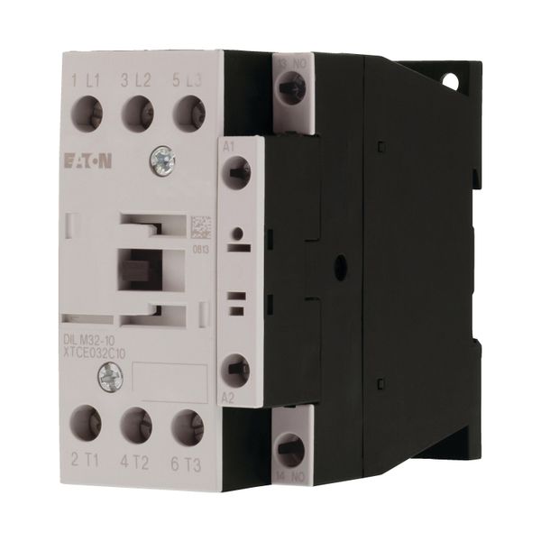 Contactor, 3 pole, 380 V 400 V 15 kW, 1 N/O, 240 V 50 Hz, AC operation, Screw terminals image 6