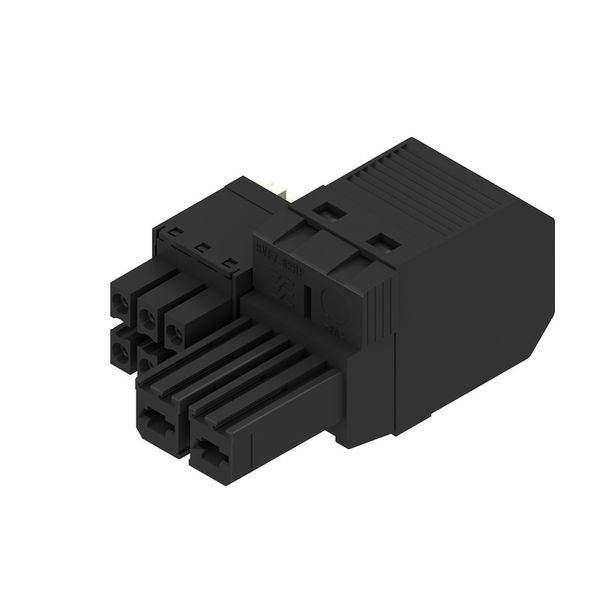 Hybrid connector (wire connection), 7.62 mm, Number of poles: 2, PUSH  image 3