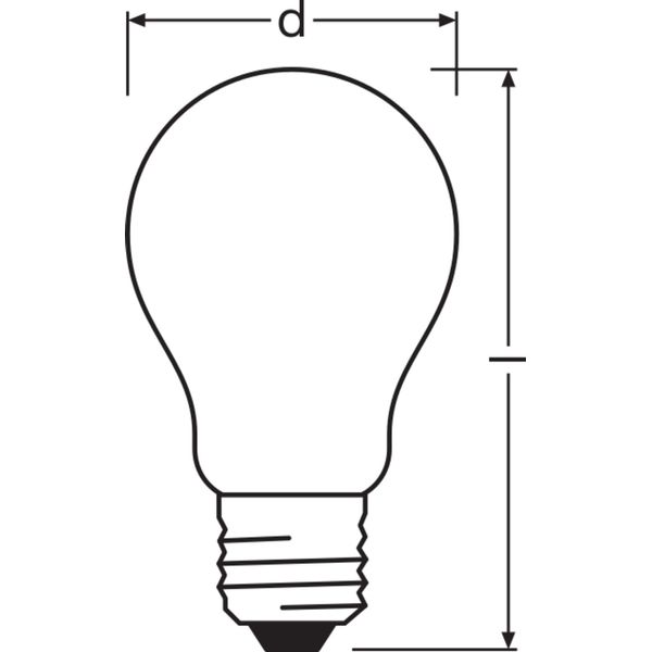 LED CLASSIC A DIM CRI97 S 13.8W 927 Frosted E27 image 7