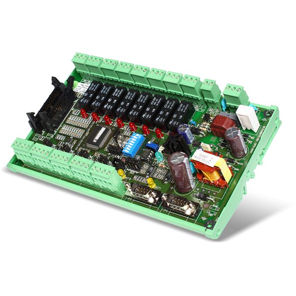 Interface 8 inp. 8 outp. (programmable), Modbus -DIN rail image 1