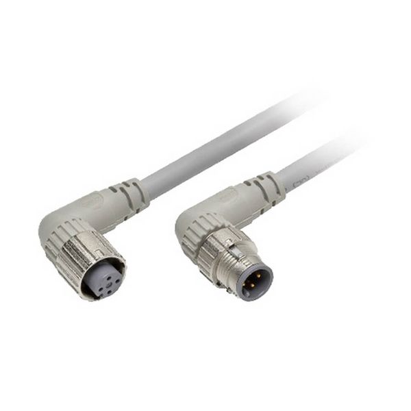 Cable with connectors on both cable ends, Smartclick M12 right-angle s image 2