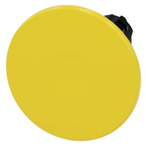 Mushroom pushbutton, 22 mm, round, plastic, yellow, 60 mm, momentary 3SU1000-1CD30-0AA0-Z Y15 image 2