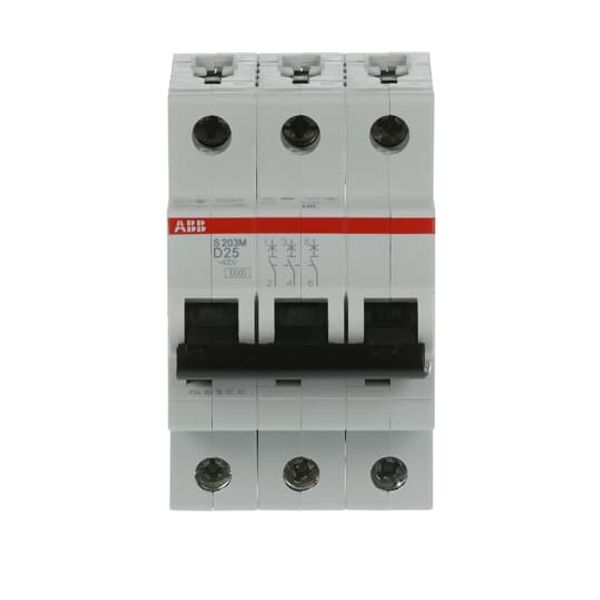 S203M-C25 Miniature Circuit Breaker - 3P - C - 25 A image 4