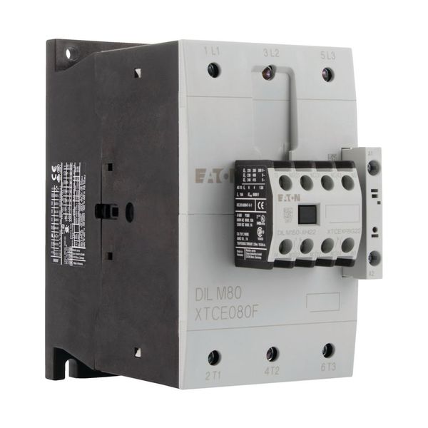 Contactor, 380 V 400 V 37 kW, 2 N/O, 2 NC, 400 V 50 Hz, 440 V 60 Hz, AC operation, Screw terminals image 14