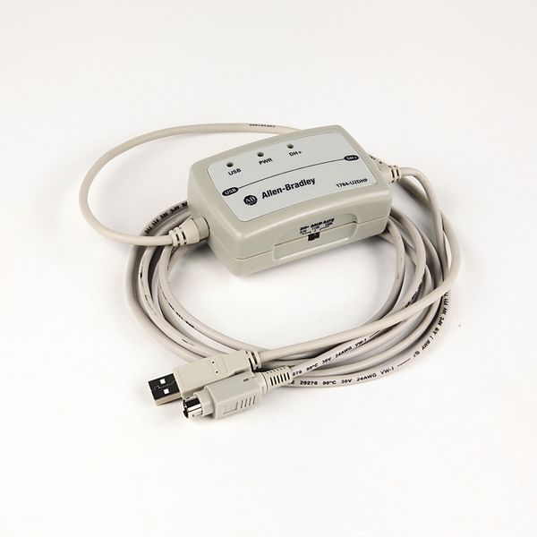 Cable, Communications, for 8-Pin DIN, to USB, 10' image 1
