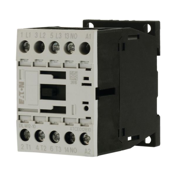 Contactor, 3 pole, 380 V 400 V 5.5 kW, 1 N/O, 12 V DC, DC operation, Screw terminals image 6
