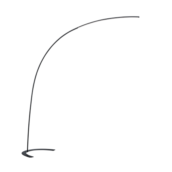 Shanghai LED floor lamp black image 1