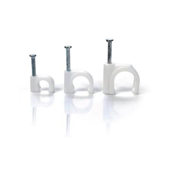 Cable clamps 6mm (100pcs.) image 1