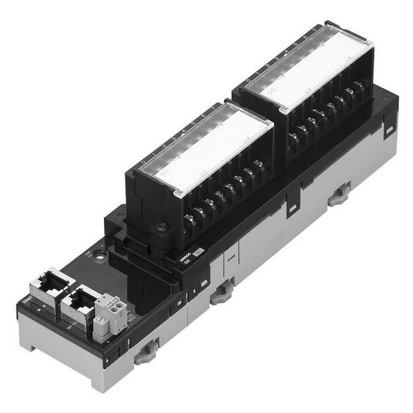 EtherCAT I/O unit, 2 x encoder inputs, open collector image 1
