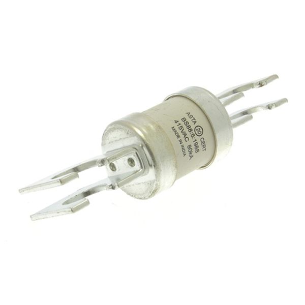 Utility fuse-link, low voltage, 125 A, AC 415 V, BS88/J, 31 x 110 mm, gL/gG, BS image 3