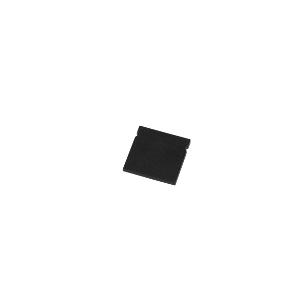 End Cap w/o hole for Surface Mounted Profile 20x20mm IP20 Black image 2