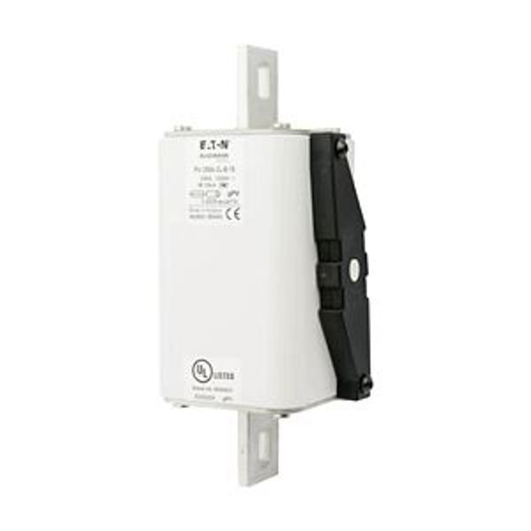 Fuse-link, high speed, 355 A, DC 1500 V, 3L, 75 x 205 mm, gPV, IEC, UL, without indicator image 1