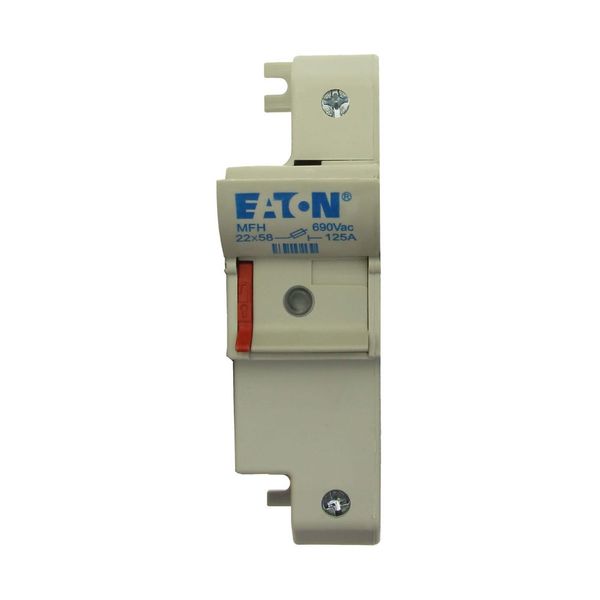 Fuse-holder, low voltage, 125 A, AC 690 V, 22 x 58 mm, 1P, IEC, With indicator image 7