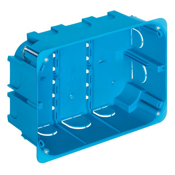 Flush-mountbox 12-14M f/hollowwalls blue image 1
