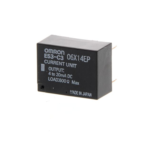 Output unit for E5A/E J/K, linear 4-20mA, 600 Ohm, 12-bit image 2