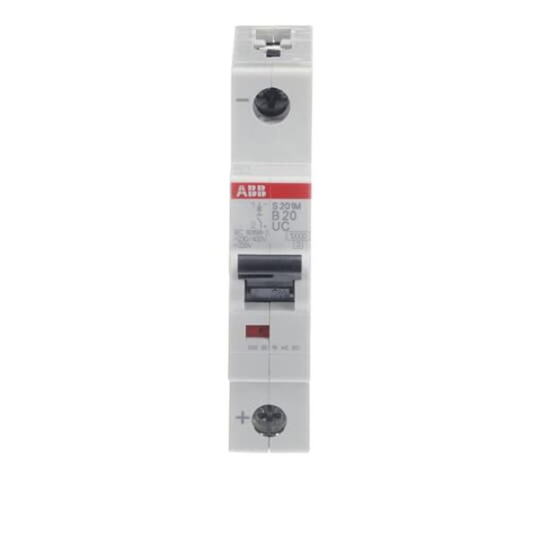 S201M-B20UC Miniature Circuit Breaker - 1P - B - 20 A image 3