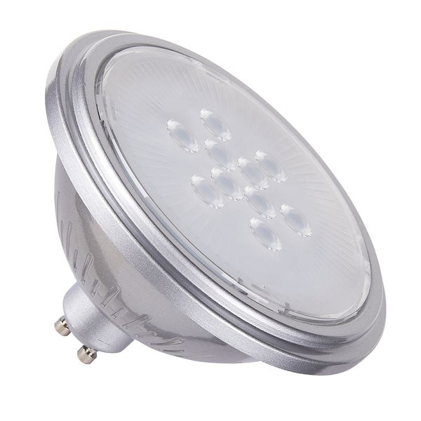 QPAR111 GU10, LED lamp silver 7W 3000K CRI90 40ø image 1