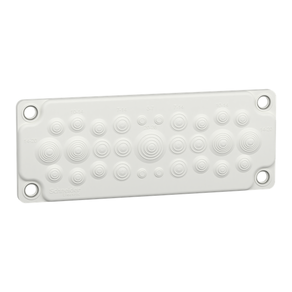 MEMBRANE GLAND PLATE 25 ENTRIES 5-26MM image 1