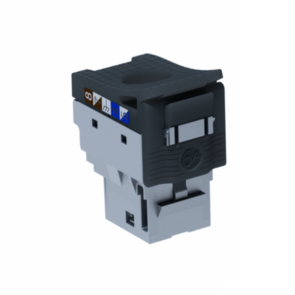 Set of 24 RJ45 category 6A UTP Keystone connectors image 1