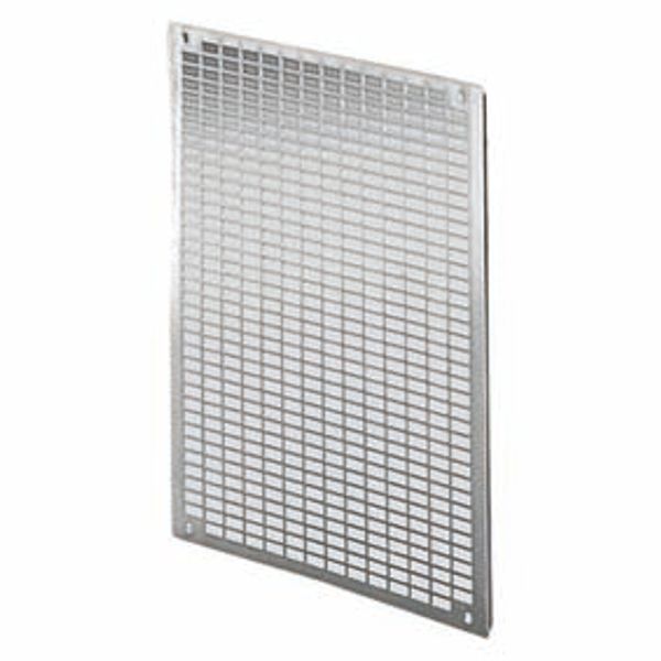 PERFORATED BACK-MOUNTING PLATE - IN GALVANISED STEEL - FOR BOARDS 405X650 image 2