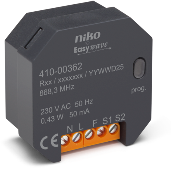 Wireless two-channel transmitter according to the Easywave protocol image 1