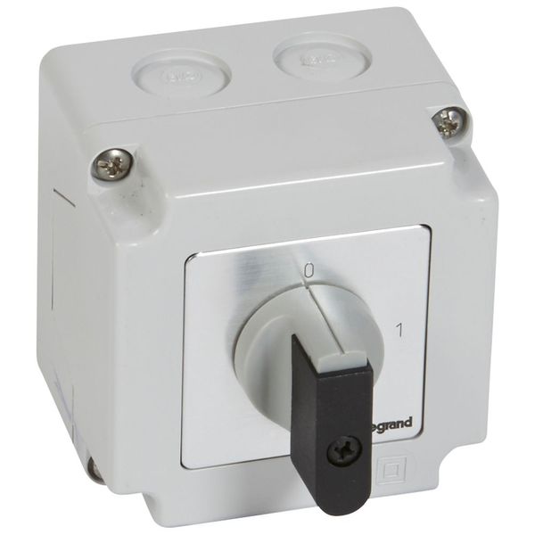 Cam switch - on/off switch - PR 12 - 4P - 16 A - 4 contacts - box 76x76 mm image 1