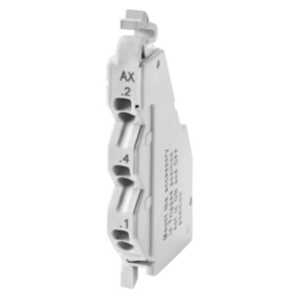 AUXILIARY CONTACT OF OPEN/CLOSED POSITION (AX) - FOR MSX/D/E/M125-1600 - 1 CHANGEOVER CONTACT image 2