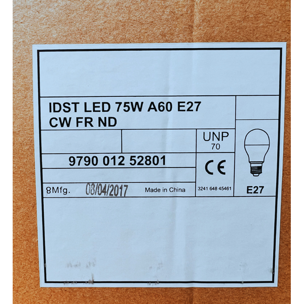 Bulb LED E27 10.5W 4000K 1055lm FR without packaging. image 3