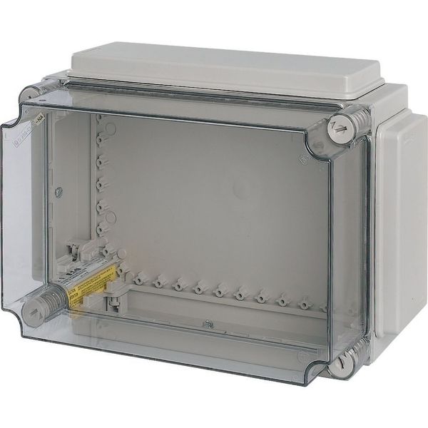 Insulated enclosure, top+bottom open, HxWxD=296x421x225mm, NA type image 4