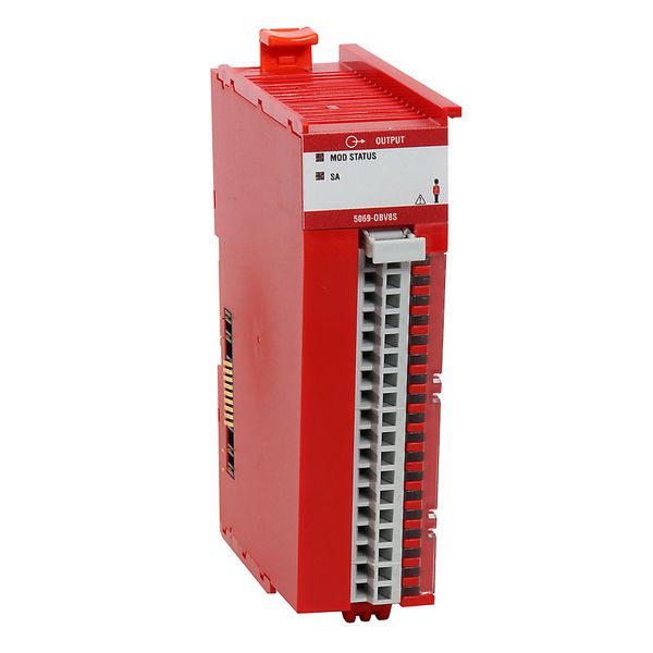 I/O Module, Compact 5000, 8 Channel, 24VDC Safety Configurable Output image 1