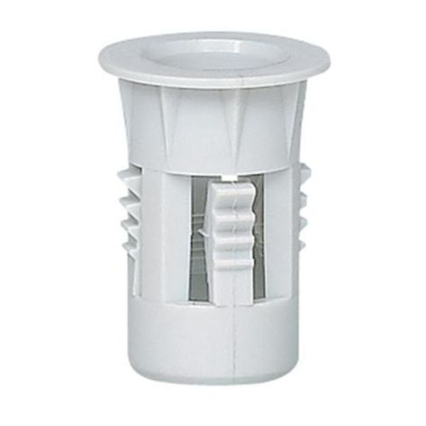 Accessory for conduit support w scew-in wall plug for plasterboard plate image 1