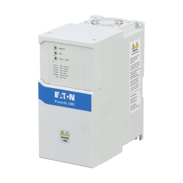 Variable frequency drive, 230 V AC, 3-phase, 11 A, 2.2 kW, IP20/NEMA0, Radio interference suppression filter, Brake chopper, FS2 image 3