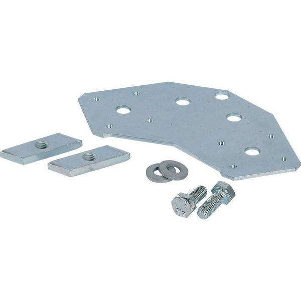 Corner plate, for mounting frame profile, CI system image 6