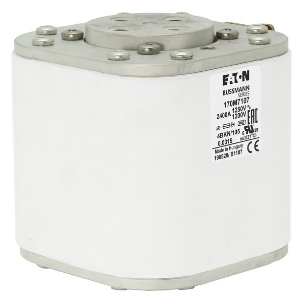 Fuse-link, high speed, 1000 A, AC 1600 V, size 4, 120 x 100 x 132 mm, aR, IEC, single indicator image 9