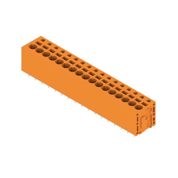 PCB terminal, 5.00 mm, Number of poles: 17, Conductor outlet direction image 4