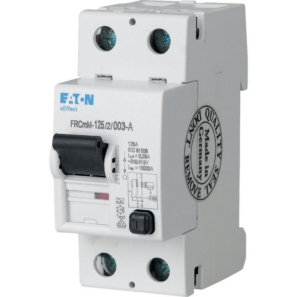 Residual current circuit breaker (RCCB), 125A, 2p, 100mA, type A image 5