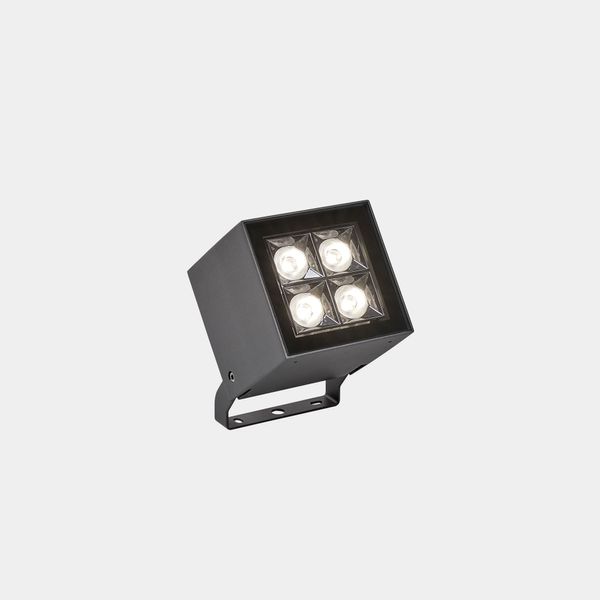 Spotlight IP66 Cube Pro 4 LEDS LED 16W RGBW Urban grey 1170lm image 1