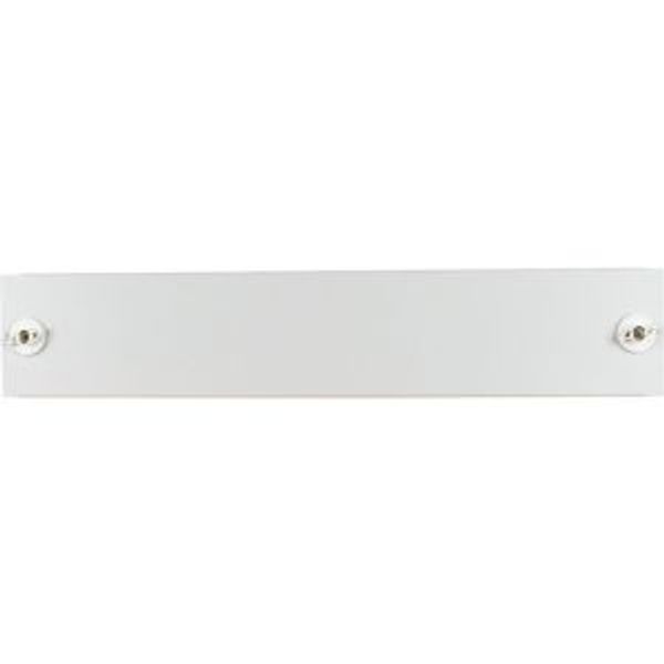 Front plate, for HxW=50x600mm, blind, white image 2