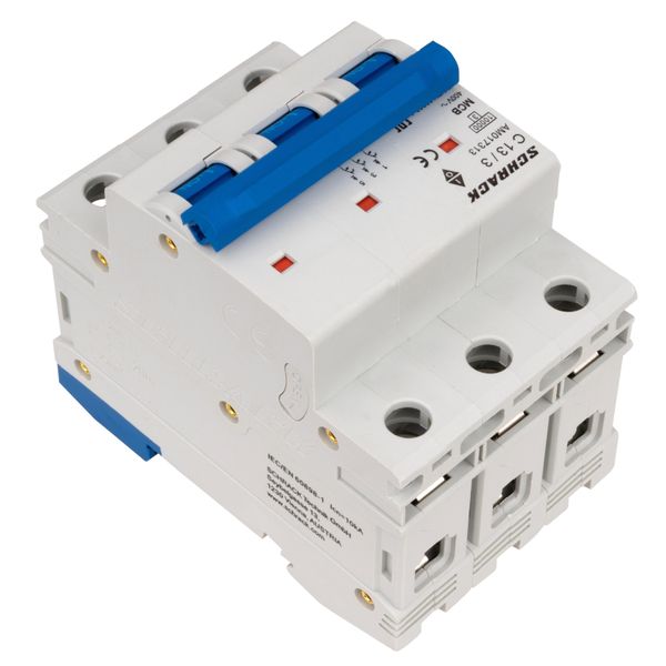 Miniature Circuit Breaker (MCB) AMPARO 10kA, C 13A, 3-pole image 5