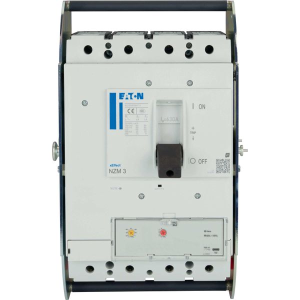 NZM3 PXR10 circuit breaker, 630A, 4p, withdrawable unit image 7
