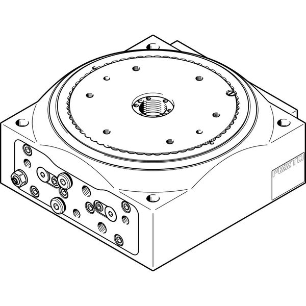 DHTG-140-4-A Rotary indexing table image 1