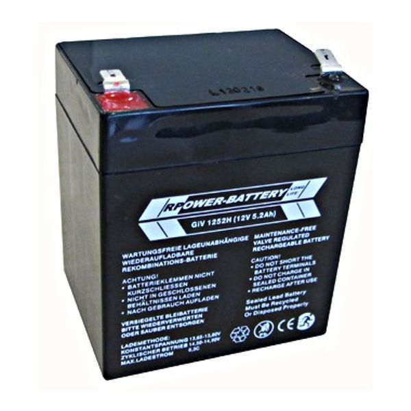 Battery set 216V 18 pcs. longlife OGIV12V/5,2Ah (C20) image 1