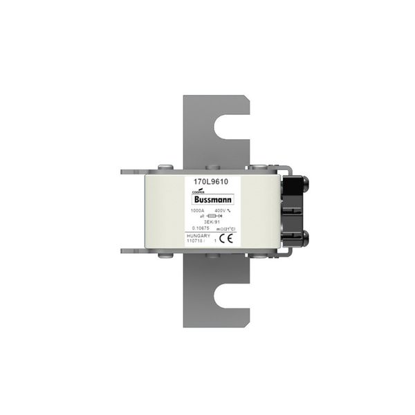 Fuse-link, high speed, 1000 A, AC 400 V, Size 3, 74 x 103 x 128 mm, aR, IEC, single indicator image 6