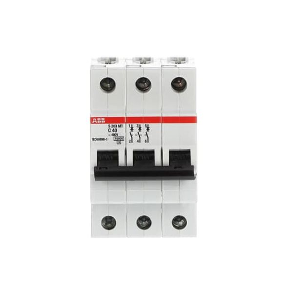 S203MT-C40 Miniature Circuit Breaker - 3P - C - 40 A image 5