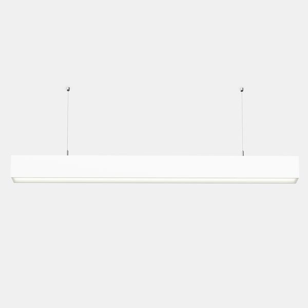 Lineal lighting system Infinite Pro 1700mm Suspended Hexa-Cell 45.57W LED warm-white 3000K CRI 80 ON-OFF Grey IP40 1965lm image 1