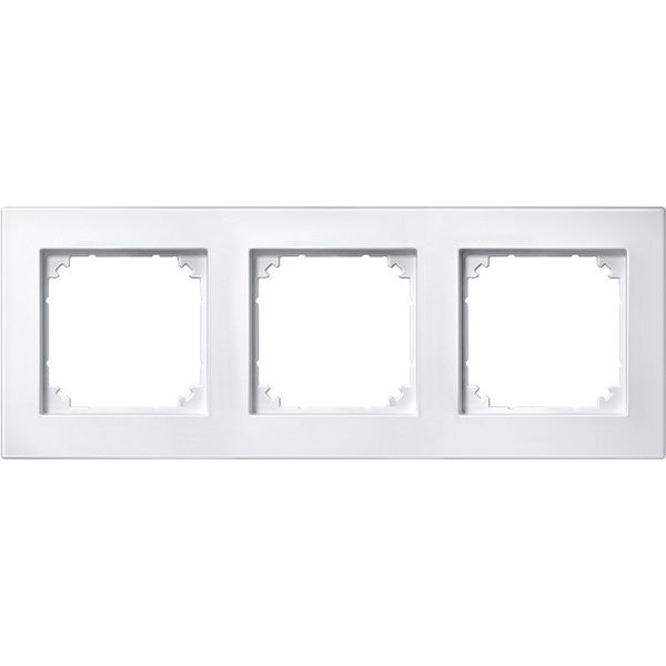 M-PLAN frame, 3-fold, polar white image 1