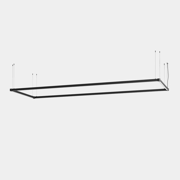 Lineal lighting system Apex Rectangular Pendant 1125mm x 3150mm 96W LED warm-white 2700K CRI 90 ON-OFF White IP20 8336lm image 1