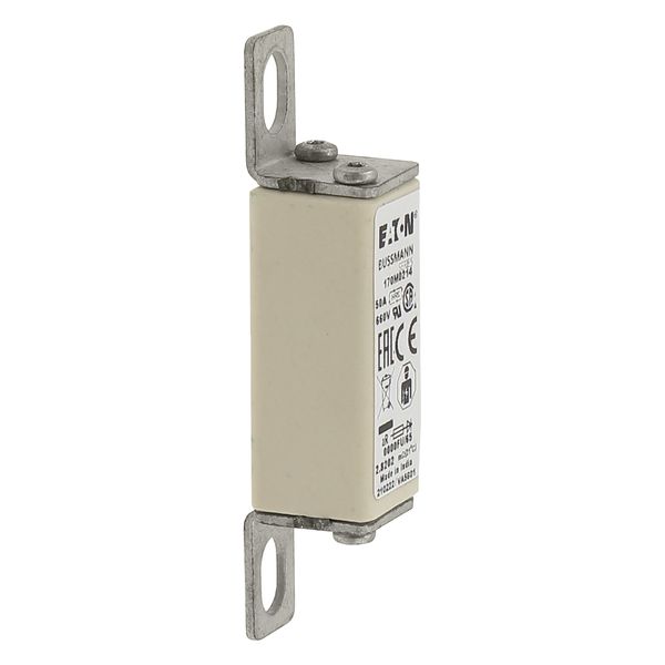 Fuse-link, high speed, 50 A, AC 660 V, size 0000, 18 x 19 x 80 mm, aR, UL image 16